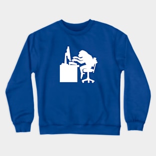 Chimp'n on the Puter Crewneck Sweatshirt